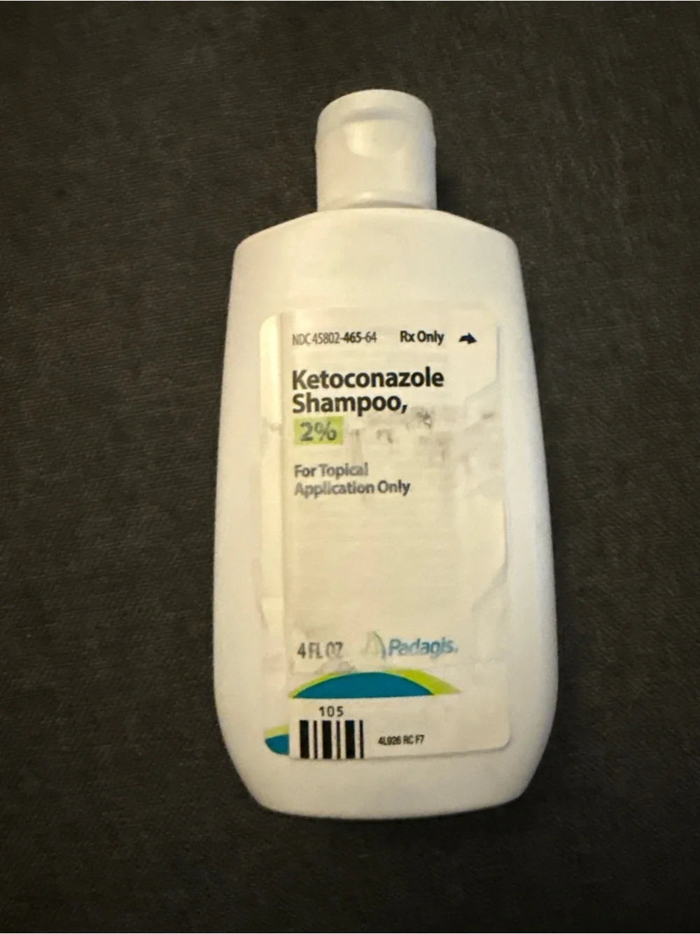 Ketoconazole 2% Shampoo for Kids - White Bottle